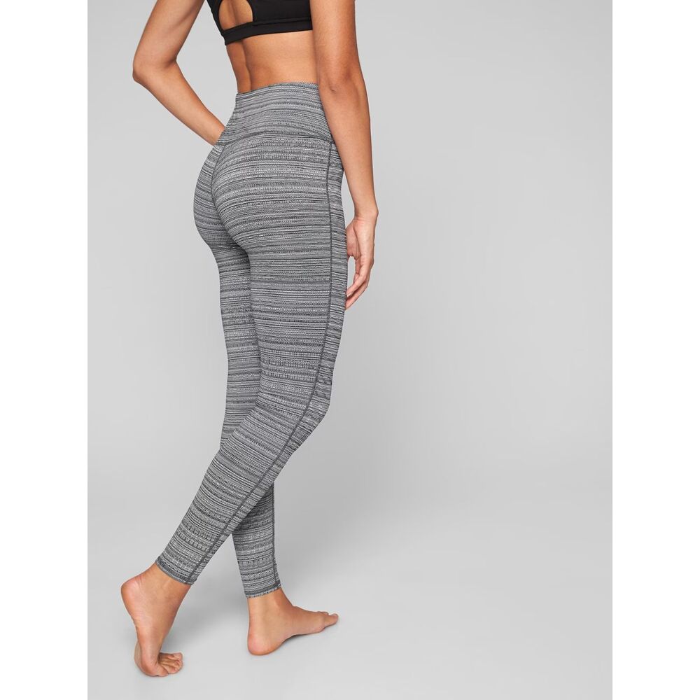 High Rise Jacquard Chaturanga Tight ATHLETA Size XS